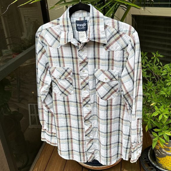 Wrangler Other - WRANGLER Men's Western Shirt - Medium